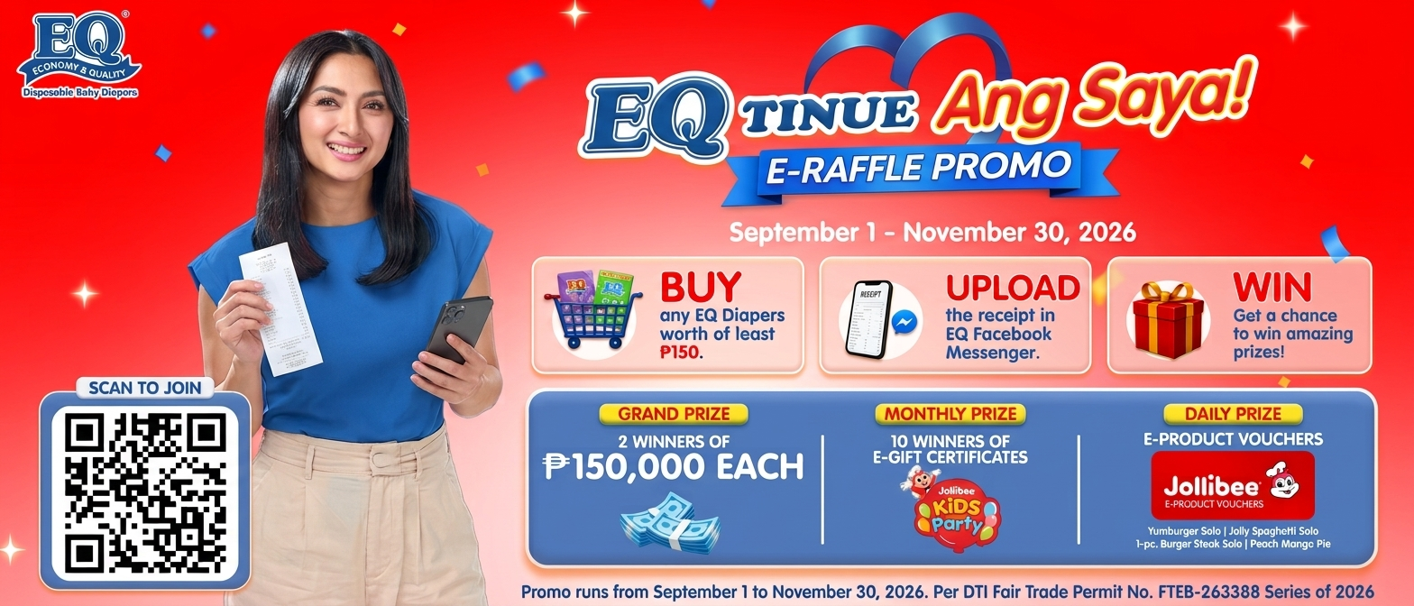 EQtinue Ang Saya E-Raffle Promo
