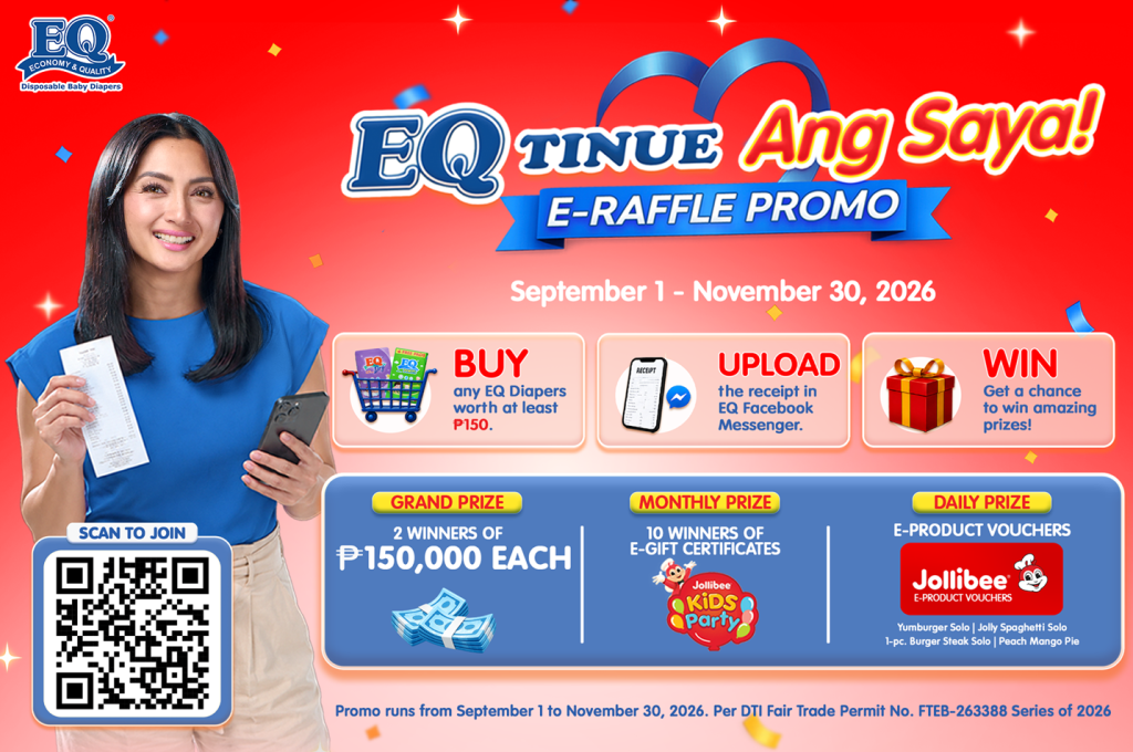 EQtinue Ang Saya eRaffle Announcement