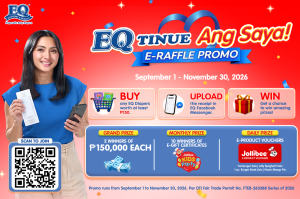 EQtinue Ang Saya eRaffle Announcement